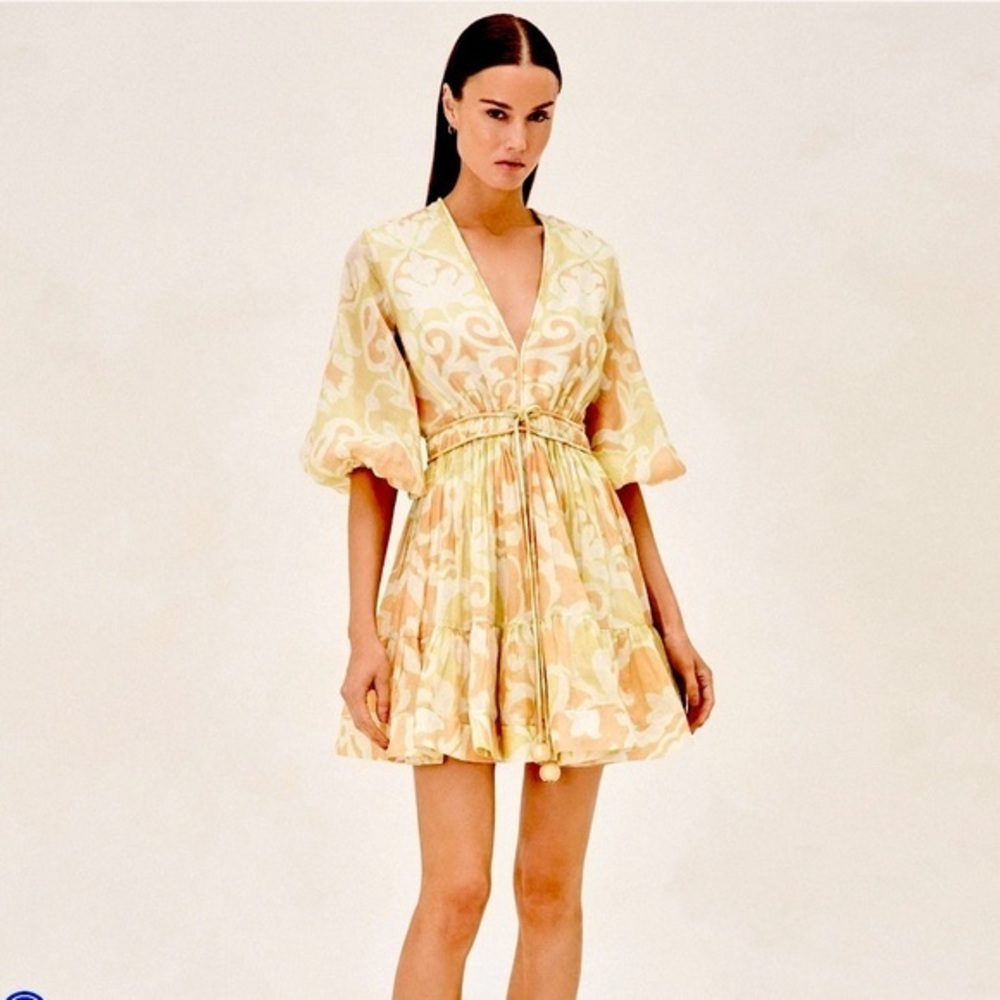 Alexis Capri-Dress Melon Vine